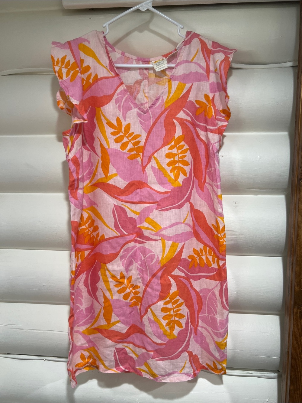 C&C California Pink & Orange Cover Up